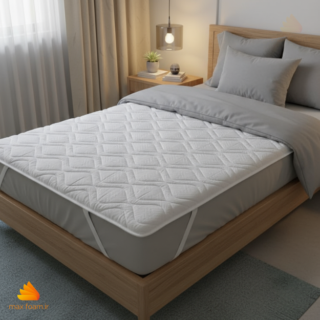 پد مموری تشک دو نفره 180*200 پد مموری تشک سایز 180*200