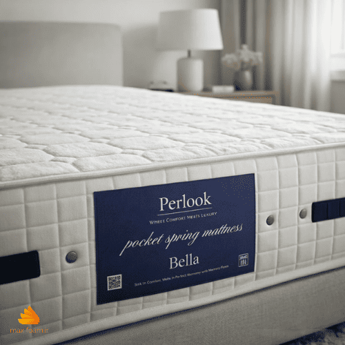 perlook bella2 تشک مموری فوم فنر پاکتی Perlook مدل Bella
